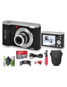 Cámara Digital Minolta MNB5Z 56MP Doble Lente Zoom 5X 5K HD