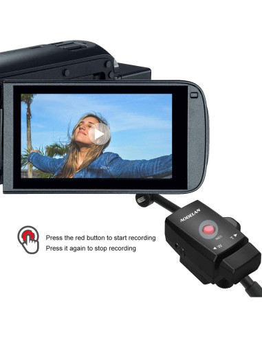 Control Remoto de Zoom AODELAN para Cámaras LANC - 170g
