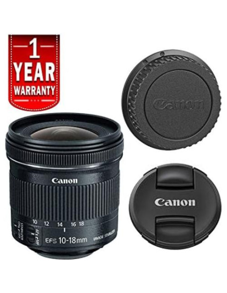 Lente Canon EF-S 10-18mm f/4.5-5.6 IS STM Renovado Lente Canon EF-S 10-18mm f/4.5-5.6 IS STM Renovado