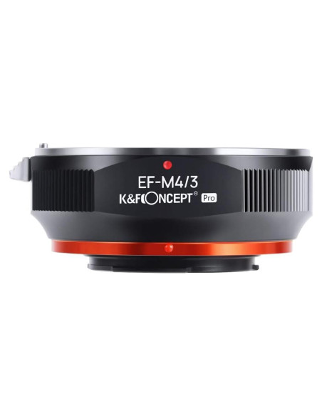 Adaptador K&F Concept Canon EOS a Micro Cuatro Tercios MFT Adaptador K&F Concept Canon EOS a Micro Cuatro Tercios MFT