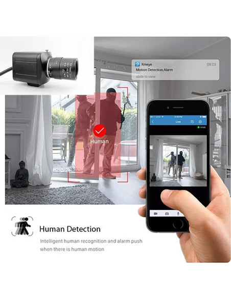 Cámara de Seguridad IP 2K 4MP PoE ShenZhen DST-IP46B2 Cámara de Seguridad IP 2K 4MP PoE ShenZhen DST-IP46B2