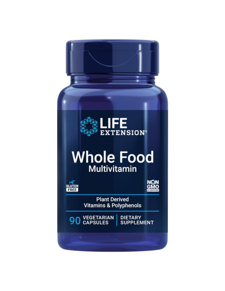 Multivitamínico Life Extension 90 Cápsulas Vegetales Sin Gluten Multivitamínico Life Extension 90 Cápsulas Vegetales Sin Gluten