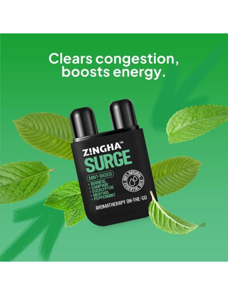 Stick Nasal de Aromaterapia Z!NGHA - Alivio Natural y Enfoque Stick Nasal de Aromaterapia Z!NGHA - Alivio Natural y Enfoque