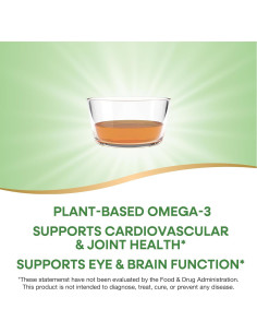 Omega-3 Vegano NutraVege Nature's Way 200 ml Sabor Arándano-Naranja 2