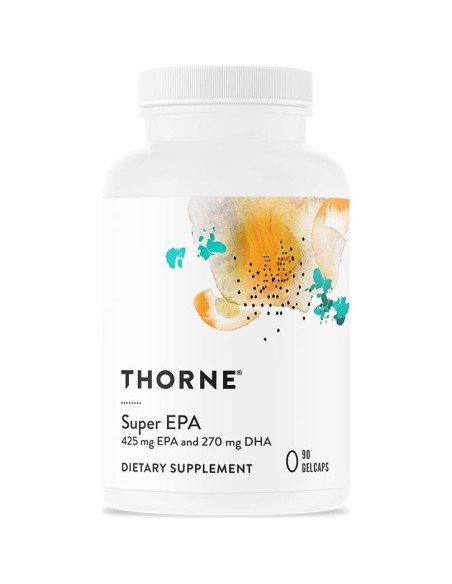 Suplemento Omega 3 Thorne Super EPA 90 Gelcaps + Vitamina D3 K2 30ml Suplemento Omega 3 Thorne Super EPA 90 Gelcaps + Vitamina D3 K2 30ml
