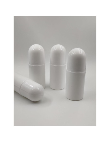4 Botellas Roll-on Vacías 50mL ZQDZYIE para Desodorantes DIY