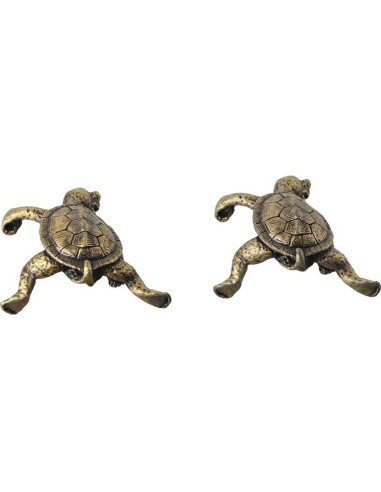 Soporte de Incienso Tortuga de Cobre Kopida - 2 Piezas