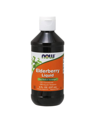 Jugo de Saúco NOW Foods 500 mg 2 x 240 ml