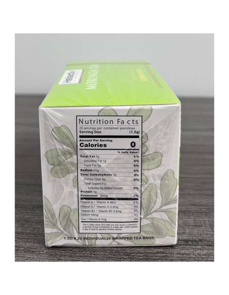 Té de Moringa Orgánico HELADIV - 20 Bolsitas 100% Natural Té de Moringa Orgánico HELADIV - 20 Bolsitas 100% Natural