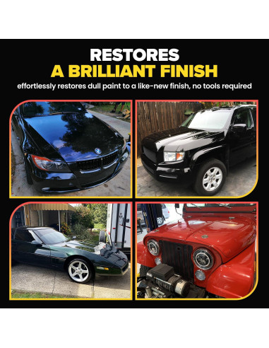 Carfidant Kit Reparador de Rayones de Pintura Automotriz 250g