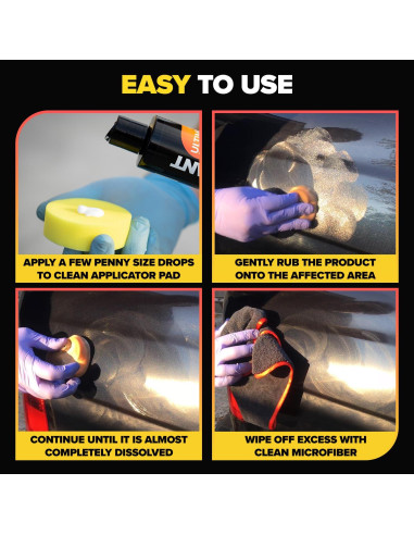 Carfidant Kit Reparador de Rayones de Pintura Automotriz 250g