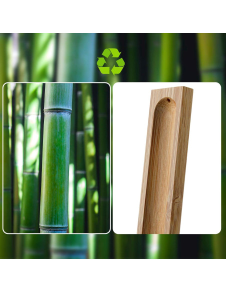 Soporte de Incienso de Bambú Natural SIGZKK - 2 Piezas Soporte de Incienso de Bambú Natural SIGZKK - 2 Piezas