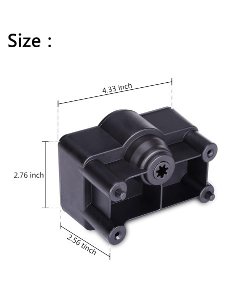Potenciómetro de Acelerador 10L0L para Carro de Golf Club Car DS 2001-2011 Potenciómetro de Acelerador 10L0L para Carro de Golf Club Car DS 2001-2011