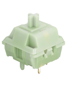 Interruptores Mecánicos Lineales BOYI Jadeite Green 40gf 35pcs