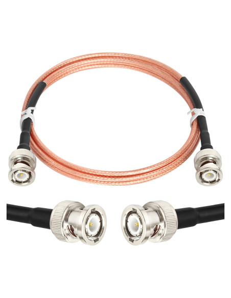 Cable Coaxial BNC Macho 1.83 m RG316 XRDS -RF 50 Ohm Cable Coaxial BNC Macho 1.83 m RG316 XRDS -RF 50 Ohm