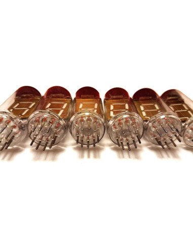 Tuberías VFD IV-12 grandes 6pcs 7 segmentos 1UA