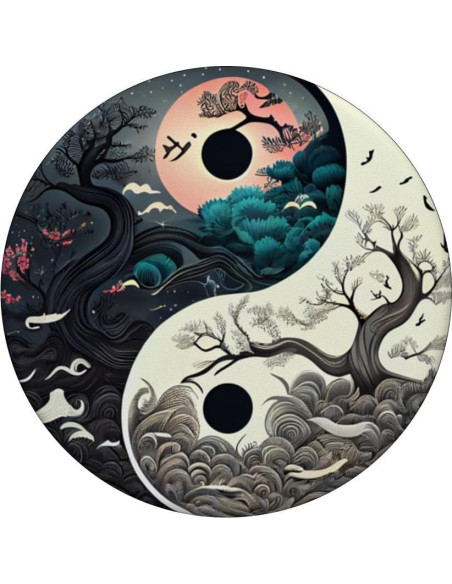 PopSocket Yin Yang Día y Noche 10.9x8.6cm PopSockets PopSocket Yin Yang Día y Noche 10.9x8.6cm PopSockets