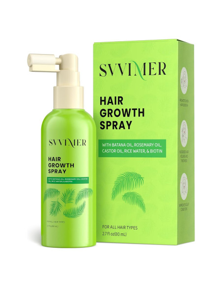 Spray Engrosador de Cabello Svvimer 79.83 ml - Romero y Biotina Spray Engrosador de Cabello Svvimer 79.83 ml - Romero y Biotina