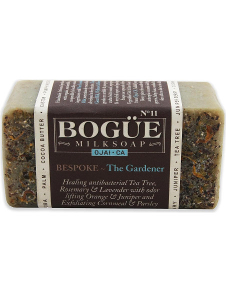 Jabón Artesanal de Leche de Cabra Bogue 141.75g con Bayas de Enebro Jabón Artesanal de Leche de Cabra Bogue 141.75g con Bayas de Enebro