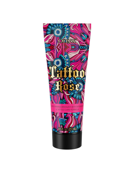 Loción bronceadora Onyx Tattoo Rose 249g - Acelerador Hidratante Loción bronceadora Onyx Tattoo Rose 249g - Acelerador Hidratante