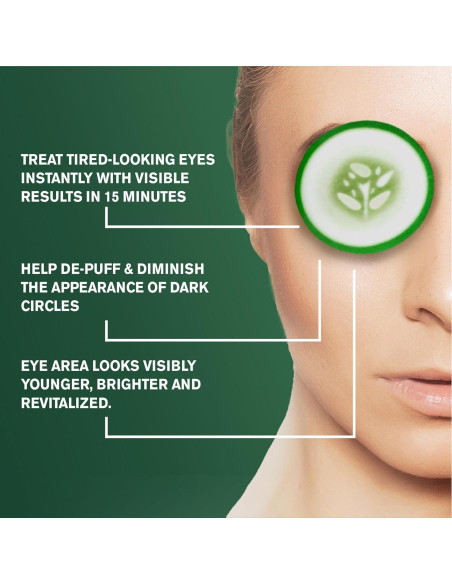 Parche para Ojos Fran Wilson Nourish My Eyes - 36 Unidades - Alivia Ojos Cansados y Ojeras con Pepino Parche para Ojos Fran Wilson Nourish My Eyes - 36 Unidades - Alivia Ojos Cansados y Ojeras con Pepino