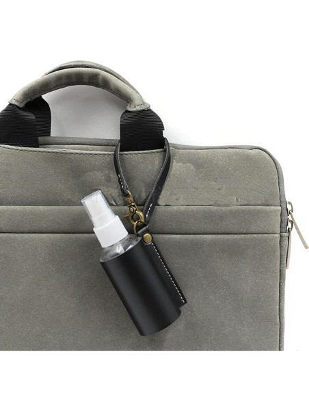 Soporte para Botella de Spray Sanitizante VKSG 60ml - Negro Soporte para Botella de Spray Sanitizante VKSG 60ml - Negro