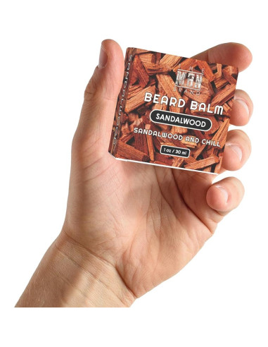 Bálsamo para Barba The Man Brand Sándalo 28.35 g Hidratante