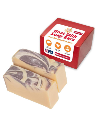 Jabón de Leche de Cabra Goat Milk Stuff Frambuesa Negra - 240g