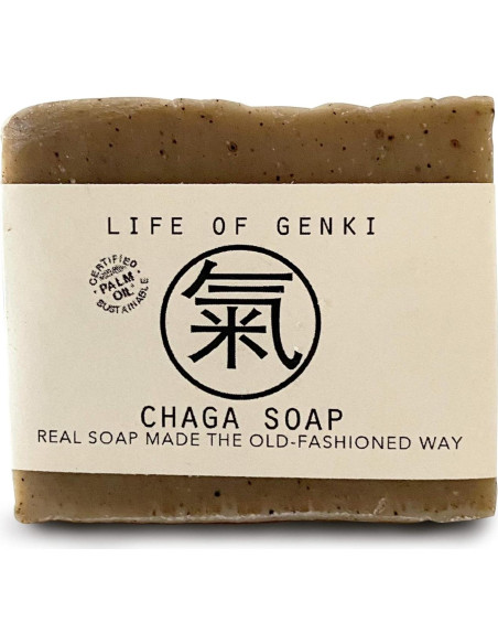Jabones de Chaga Veganos Life of Genki - Pack de 3 - 100% Natural Jabones de Chaga Veganos Life of Genki - Pack de 3 - 100% Natural