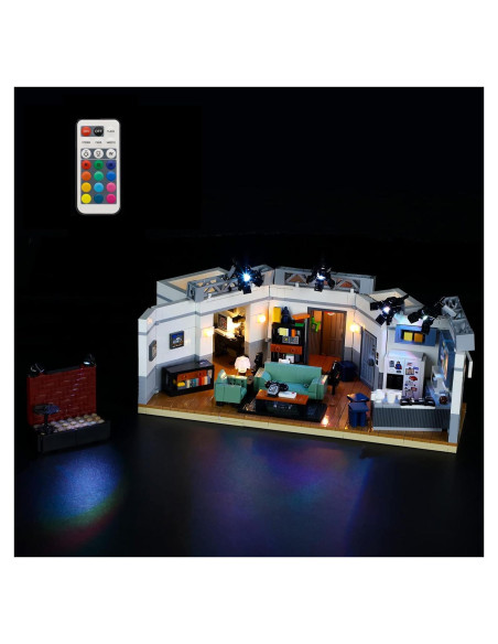 Kit de Luz LED Remota GEAMENT para Lego Seinfeld 21328 Kit de Luz LED Remota GEAMENT para Lego Seinfeld 21328