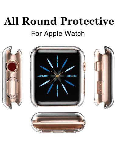 Funda GEAK para Apple Watch 40mm Series 5/4 - 3 Piezas TPU