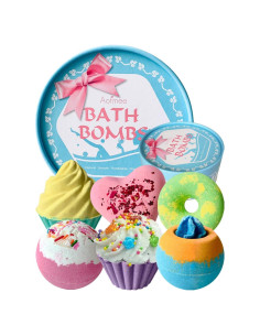 Set de 6 Bombas de Baño Aofmee Hechas a Mano Orgánicas