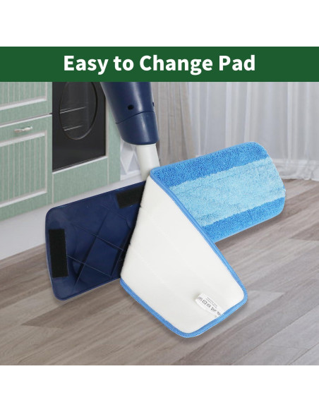 Paquete de 3 almohadillas de microfibra Bona 46.5x13.5cm Paquete de 3 almohadillas de microfibra Bona 46.5x13.5cm