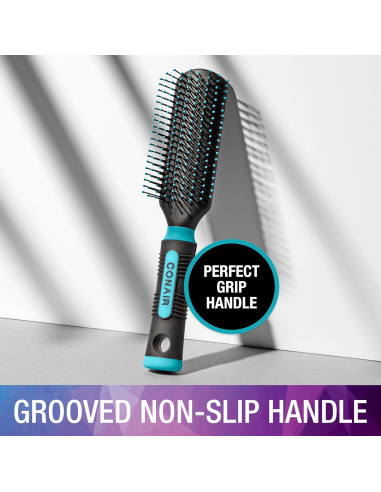 Cepillo Desenredante Conair Salon Results - Nylon, Verde