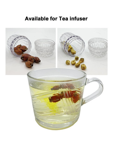 Infusores de Frutas VANSUN para Botellas de Boca Ancha - 2 Piezas