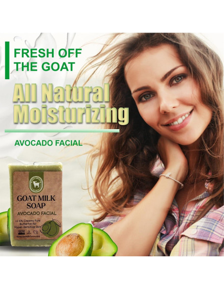 Jabón Facial Hidratante Honey Sweetie Acres 85g Aguacate Leche Cabra Jabón Facial Hidratante Honey Sweetie Acres 85g Aguacate Leche Cabra