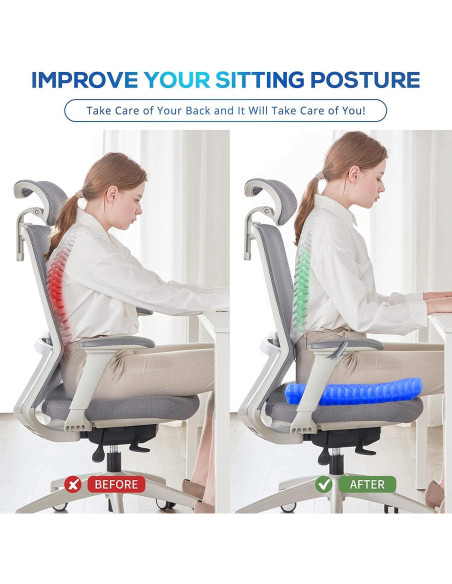 Cojín de Gel Refrigerante Helishy 42x36cm Antideslizante Cojín de Gel Refrigerante Helishy 42x36cm Antideslizante