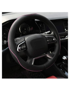 Cubierta de Volante Universal Rueesh 38 cm Antideslizante Rosa