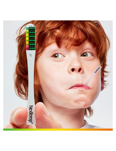 Termómetros Desechables NexTemp Go Oral 12 Unidades Rápidos Termómetros Desechables NexTemp Go Oral 12 Unidades Rápidos