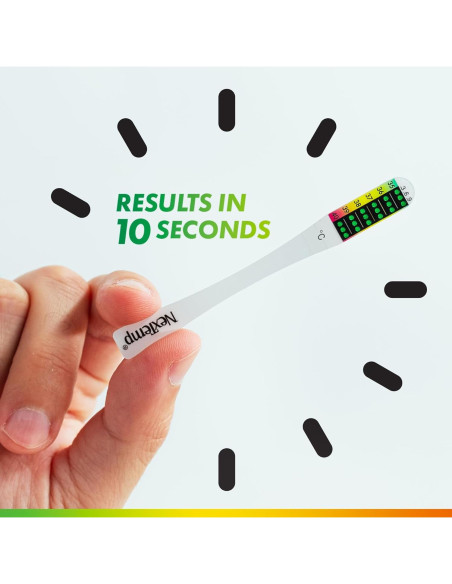 Termómetros Desechables NexTemp Go Oral 12 Unidades Rápidos Termómetros Desechables NexTemp Go Oral 12 Unidades Rápidos