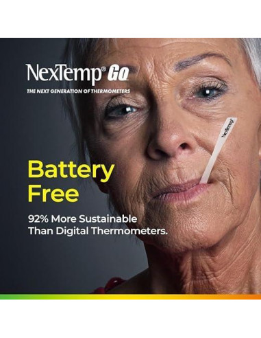 Termómetros Desechables NexTemp Go Oral 12 Unidades Rápidos