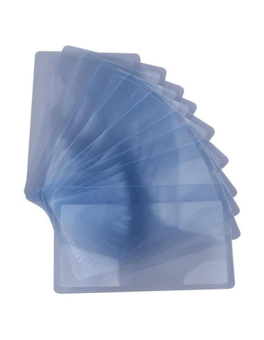 Paquete de 15 Lentes Fresnel Cz Garden 4x Aumento PVC