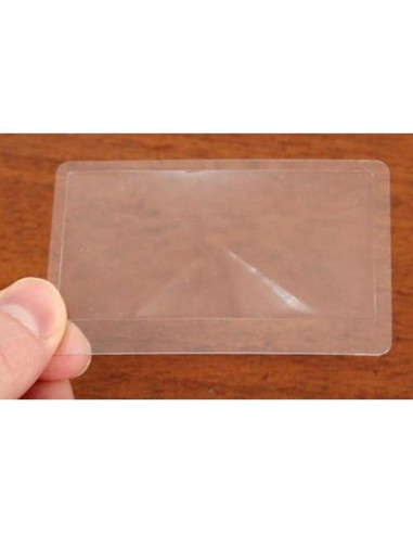 Paquete de 15 Lentes Fresnel Cz Garden 4x Aumento PVC