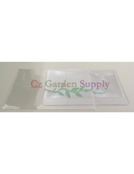 Paquete de 15 Lentes Fresnel Cz Garden 4x Aumento PVC Paquete de 15 Lentes Fresnel Cz Garden 4x Aumento PVC