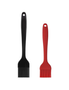 Juego de Brochas de Silicona Hhyn 2 Piezas Resistente al Calor