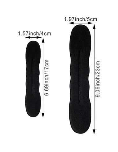 Hacedor de Moño de Espuma 10PCS Arvintas - Clips para Peinados