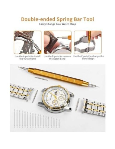 Kit de Reparación de Reloj EasyTime 149PCS con Herramientas