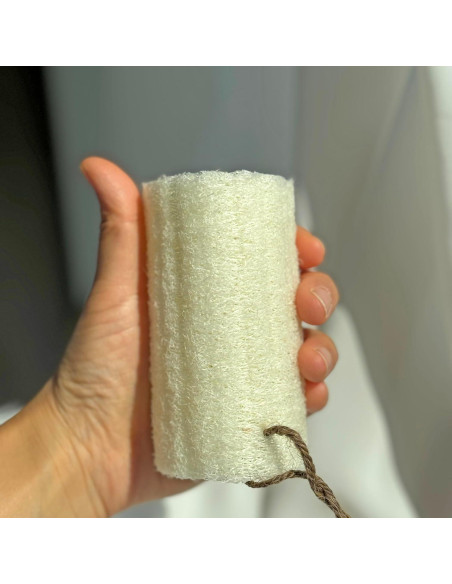 Esponja de Baño Exfoliante Luffa Natural Tang Karrey - 12 Piezas Esponja de Baño Exfoliante Luffa Natural Tang Karrey - 12 Piezas