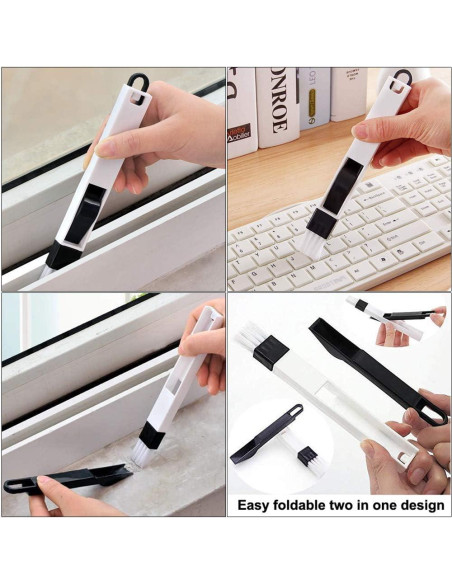 Kit de 5 Cepillos de Limpieza ANERONG para Ventanas y Persianas Kit de 5 Cepillos de Limpieza ANERONG para Ventanas y Persianas