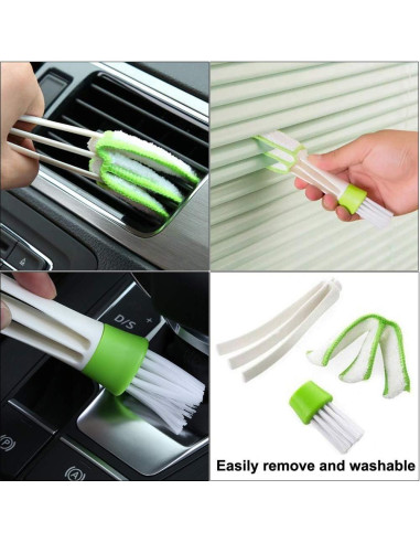 Kit de 5 Cepillos de Limpieza ANERONG para Ventanas y Persianas
